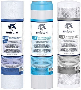 Комплект картриджей Unicorn для питьевых систем K-CA 10SL
