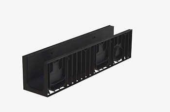 Лоток водоотводный ЛВП Norma DN 150 H 80 1000*210*80мм Аквасток