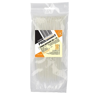 Хомут кабельный 2,5*200 нейлон черн.(уп.100шт.) PROCONNECT 57-0201-4