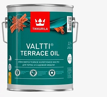 Масло для террас TIKKURILA VALTTI TERRACE OIL EC гл 2,7л
