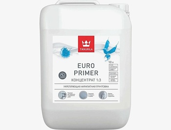 Грунт-концентрат Euro Primer Tikkurila 10л