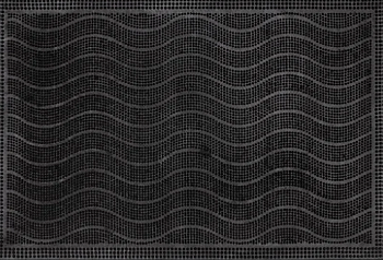 Коврик придверный 40*60 5мм "Волна" R/PIN MATS