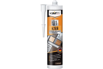 Клей для панелей,молдингов и плитки беж 91 KIM TEC 280мл (12)