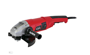 Машина углошлифовальная УШМ-230/2000 Elitech 202Э Master 6600 об/м пл.пуск (Е2213.024.00)
