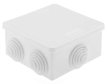 Коробка распаечная 80*80*40мм, IP54 GUSI Electric С3В86 Евро