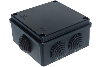 Коробка распределительная 100*100*50мм, безгалогенная Промрукав 40-0300 (60)