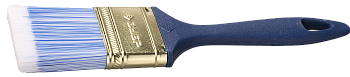 Кисть 50мм плоская искуссвенная щетина Зубр Аква 4-01013-050