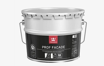 Краска фасадная PROF FASADE AQUA 9л A TIKKURILA