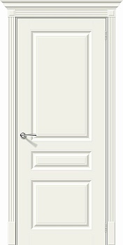 Дверное полотно К Скинни-14 Глухое Whitey 800*2000 (витрина)