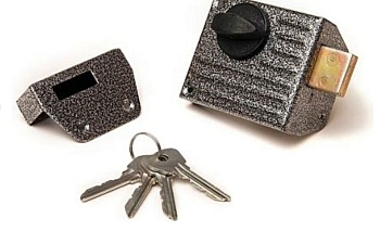 Замок врезной Зенит ЗН-1-2.1 (серебро)