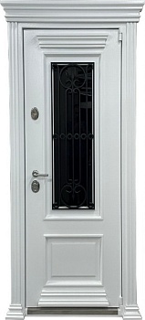 Дверь входная Империал Glass 860 правая (витрина)