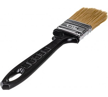 Кисть 40мм свет.смешанная щетина Хит пласт.ручка(12) 713-035