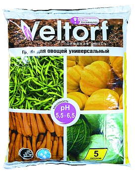 Грунт для овощей универсальный 5л VELTORF   30462