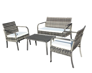 Набор мебели Лион серый, бежевый "Garden story" арт.SFS011