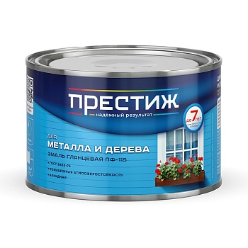 Эмаль ПФ-115 Белая 0,4кг Престиж (28) Ю49
