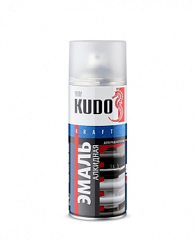 Эмаль KUDO для радиаторов белая 520мл KU-5101