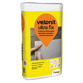 Клей для плитки VEBER VETONIT Ultra Fix 25кг (48)