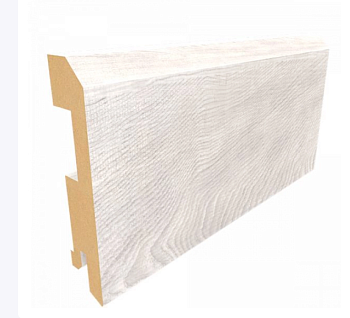 Плинтус напольный МДФ Albero CPL TL дуб снежный