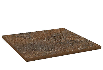 Клинкер Paradyz SEMIR Beige ступень прямая 30*30*1,1 (10шт=0,9м2)