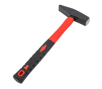 Молоток 400 гр слесарный стеклопластиковая обрезиненая рукоятка КЕДР 055-0400
