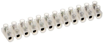 Клеммная колодка ЗВИ-20 4-10кв.мм 12пар IEK UZV3-020-06