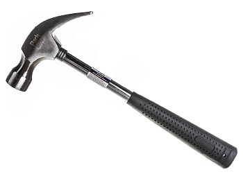 Молоток-гвоздодер 560 гр металлическая обрезиненная рукоятка Park HAM56CL
