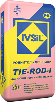 Ровнитель для пола IVSIL TIE-ROD-1 внутр./нар. работы, теплый пол 25кг(56)