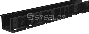 Лоток водоотводный пластиковый SteeStart DN100 H120 Стилот
