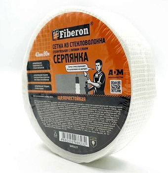 Серпянка 43мм*90м самоклеющаясяFiberon (24)