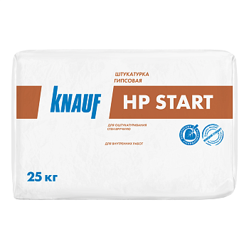 Штукатурка гипсовая КНАУФ ХП-СТАРТ (HP-Start) 25кг(48)