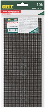 Сетка абразивная Р220, 115(120)*280 мм (10шт) FIT 38298