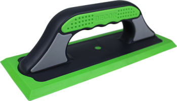 Терка 260*100мм, резина жесткая зеленая DECOR 570-002