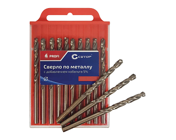 Сверло по металлу 3,9 - 75 мм кобальт CUTOP 48-39-10 (10)