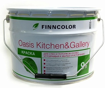 Краска интерьерная глубокоматовая TIKKURILA Finncolor HALL KITCHEN С 9л
