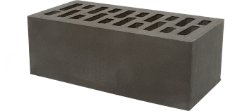 Кирпич керамический Тербунский Гончар 1,4НФ Графит М175 (192шт) Липецк