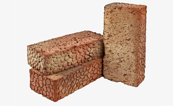 Кирпич рядовой ШКЗ 1НФ М-125 пластического формования (315шт)