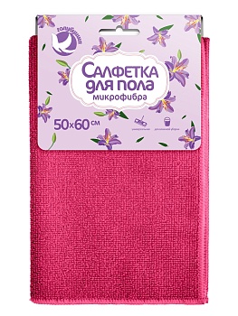 Салфетка 50*60 микрофибра для пола Голубушка 1шт.