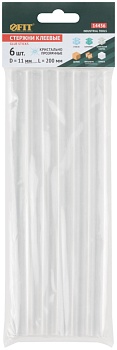 Стержень клеевой 11*200мм 6шт FIT 14436