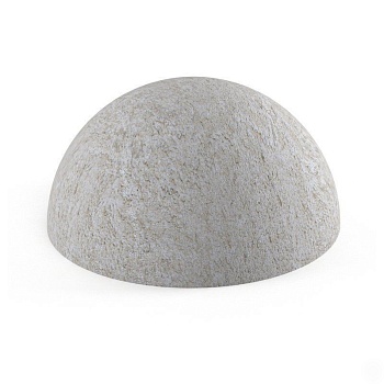 Полусфера бетонная 500-500-250 серая