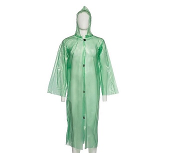 Плащ дождевик рыбацкий с капюшоном на липучках (XXXL) 1278058