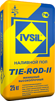 Самонивелирующая смесь IVSIL TIE-ROD-2 наливной пол 25кг(48)