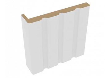 Наличник Классика телескоп Vinyl Белый