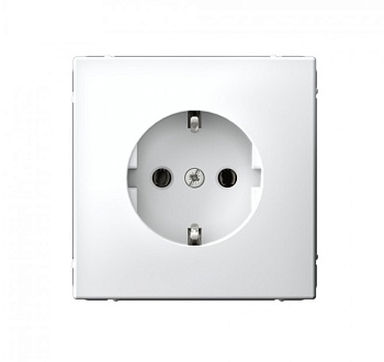Розетка ArtGallery 16A с/з механизм бел. SE GAL000143