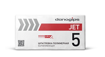 Шпатлевка полимерная DANOgips JET-5 выравнивающая, 25кг (42)