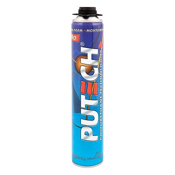 Пена монтажная пистолетная  PUTECH PRO 750мл профессиональная  НФ-00021963