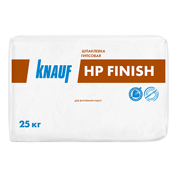 Шпатлевка гипсовая КНАУФ ХП-ФИНИШ (HP-FINISH) 25кг(48)