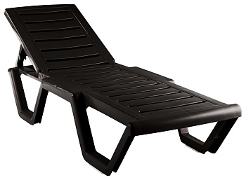 Шезлонг шоколадный 1860*630*320мм