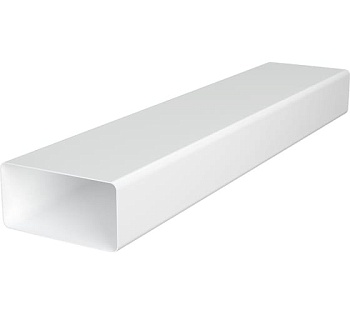 Воздуховод прямоугольный ЭРА ПВХ 55х110, L-2м 511ВП2