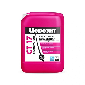 Грунтовка глубокого проникновения CERESIT CT-17 Transparent 5л (120)