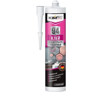 Клей для интерьера прозрачный 94 KIM TEC 280мл (12)
